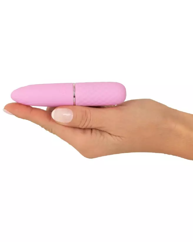 Cuties Mini Vibrator Rose 5.Ge compact et ergonomique pour débutants-5