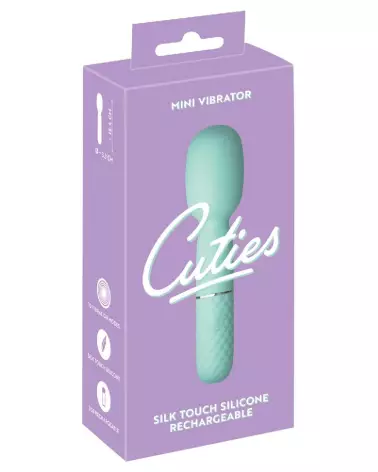 Image du Cuties Mini Wand Green 5.Gen., sextoy idéal pour débutants, discret et puissant-1