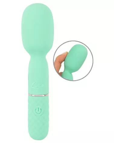 Image du Cuties Mini Wand Green 5.Gen., sextoy idéal pour débutants, discret et puissant-2