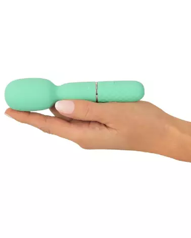 Image du Cuties Mini Wand Green 5.Gen., sextoy idéal pour débutants, discret et puissant-6