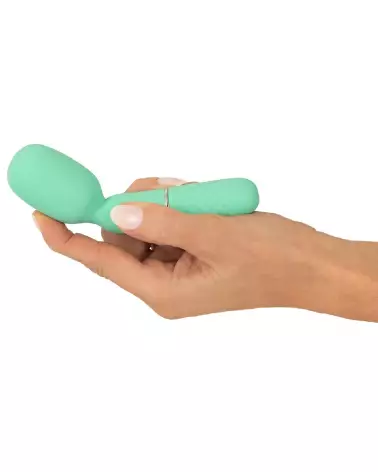 Image du Cuties Mini Wand Green 5.Gen., sextoy idéal pour débutants, discret et puissant-7
