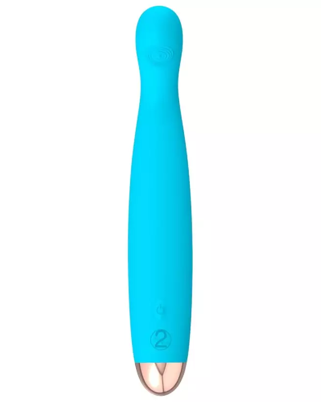Cuties Mini Vibrator Blue 2.G idéal pour premiers sextoys et plaisir discret-3