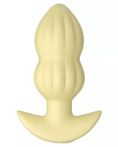Cuties Vibrating Plug Yellow pour stimulation anale optimale-2