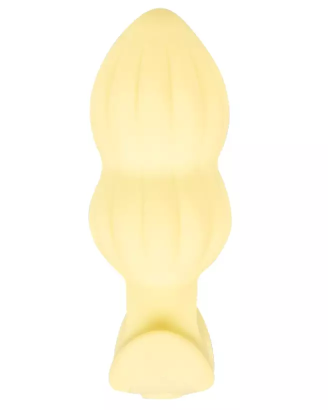 Cuties Vibrating Plug Yellow pour stimulation anale optimale-4