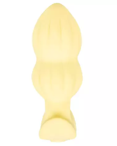 Cuties Vibrating Plug Yellow pour stimulation anale optimale-4