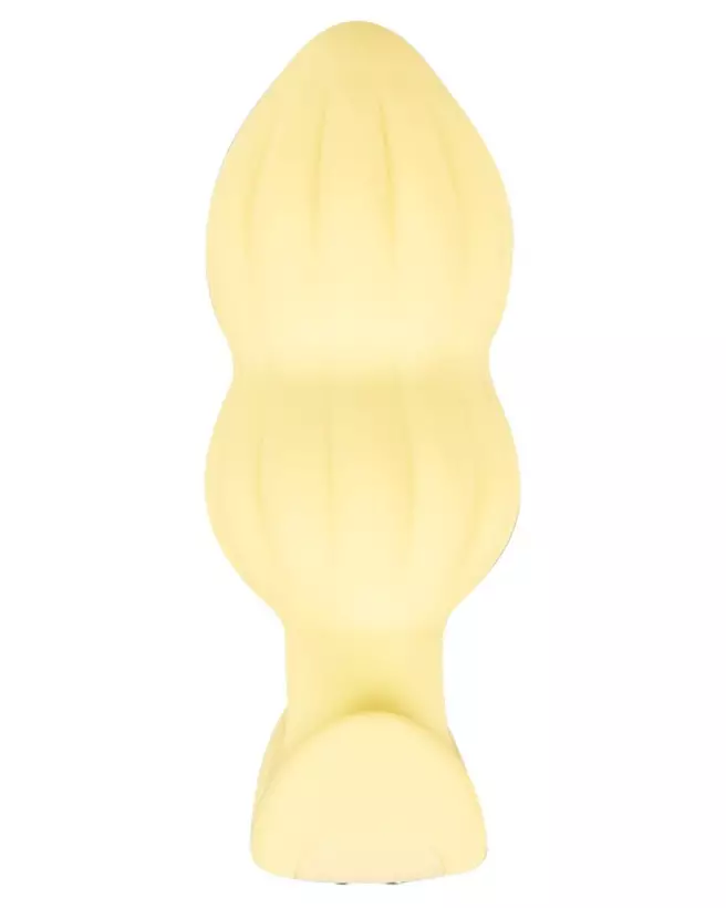 Cuties Vibrating Plug Yellow pour stimulation anale optimale-5