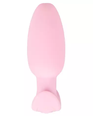 Image du Cuties Vibrating Plug Rose, plug anal vibrant de haute qualité-4