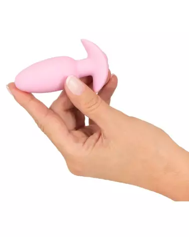Image du Cuties Vibrating Plug Rose, plug anal vibrant de haute qualité-7