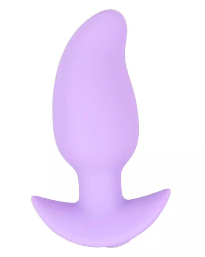 Cuties Vibrating Plug Purple en silicone, idéal pour stimulation et confort anal-2