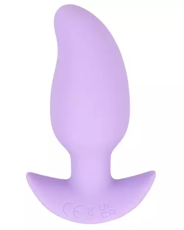Cuties Vibrating Plug Purple en silicone, idéal pour stimulation et confort anal-3