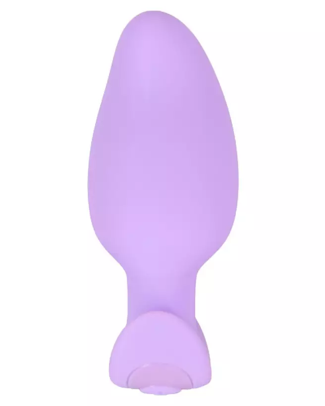 Cuties Vibrating Plug Purple en silicone, idéal pour stimulation et confort anal-4