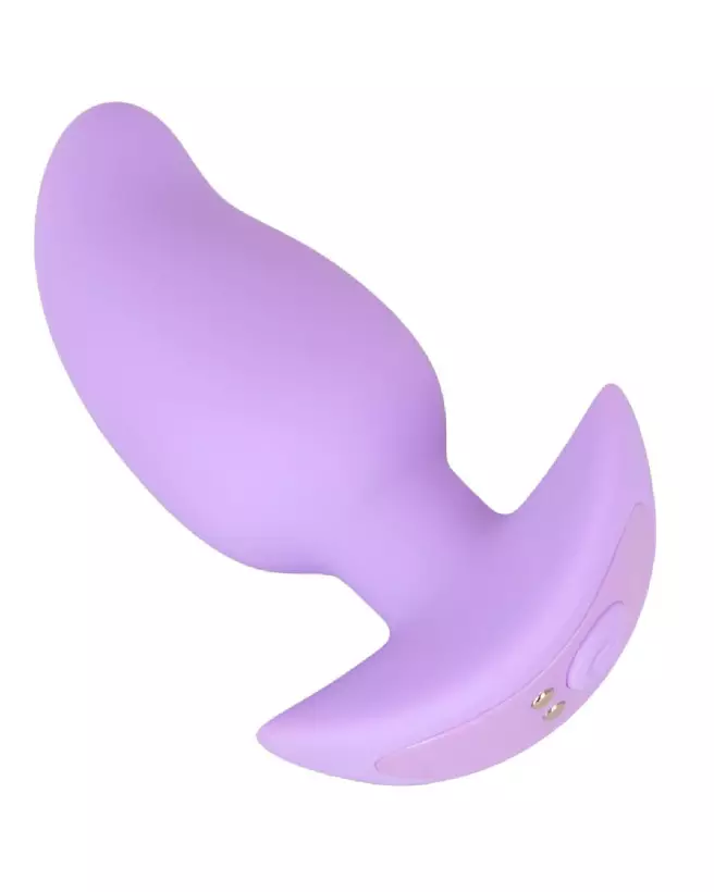 Cuties Vibrating Plug Purple en silicone, idéal pour stimulation et confort anal-6