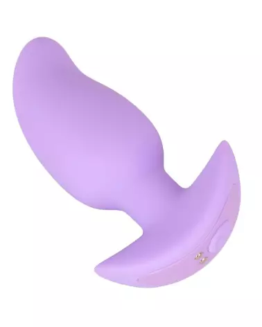 Cuties Vibrating Plug Purple en silicone, idéal pour stimulation et confort anal-6