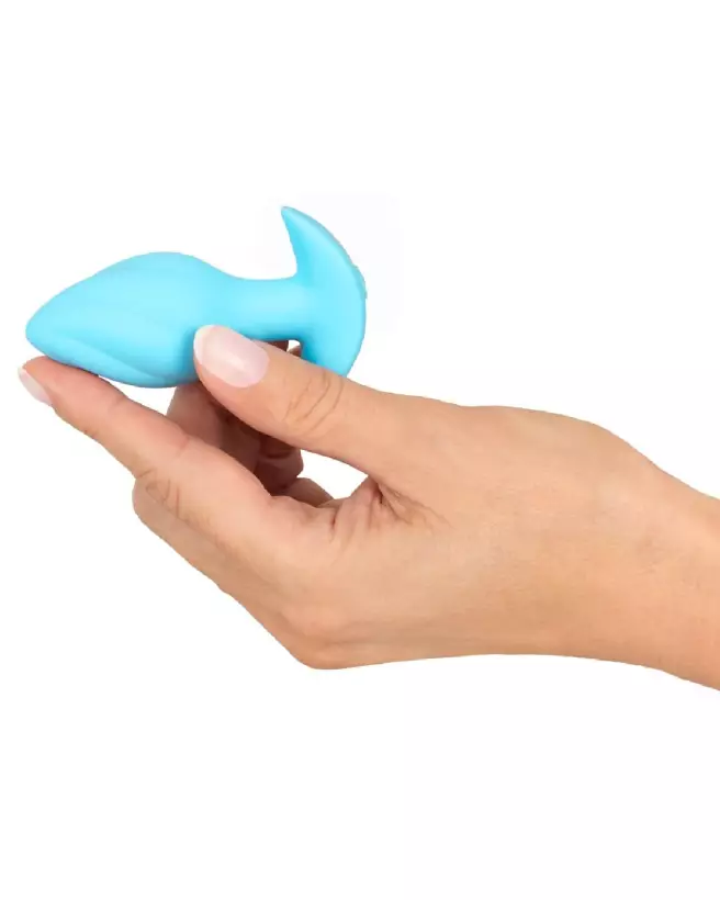 Image du Plug Anal Vibrant Cuties Blue pour stimulation intense et plaisir anal sécurisé-7
