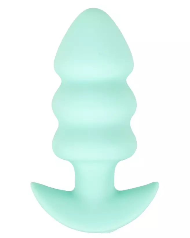 Image du Cuties Vibrating Plugs Green, plug anal vibrant en silicone-2