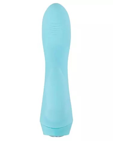 Cuties Mini Vibrator Blue 4.Ge en action, vibromasseur Rabbit compact et puissant-3
