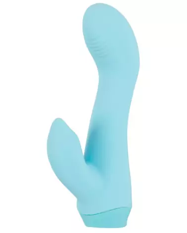 Cuties Mini Vibrator Blue 4.Ge en action, vibromasseur Rabbit compact et puissant-4
