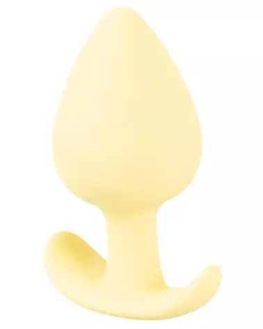 Image du Cuties Plugs Yellow, plug anal en silicone de haute qualité-4