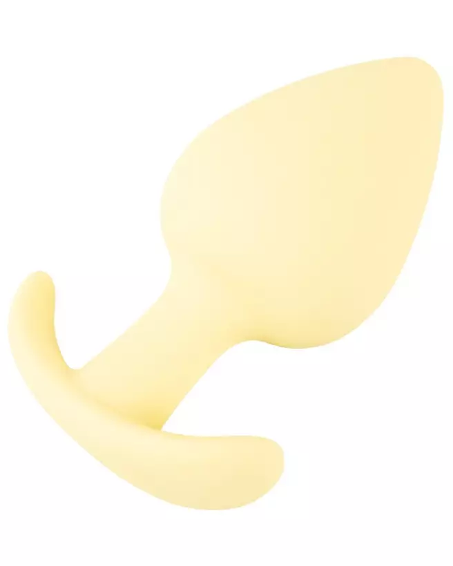 Image du Cuties Plugs Yellow, plug anal en silicone de haute qualité-5