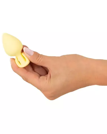 Image du Cuties Plugs Yellow, plug anal en silicone de haute qualité-7