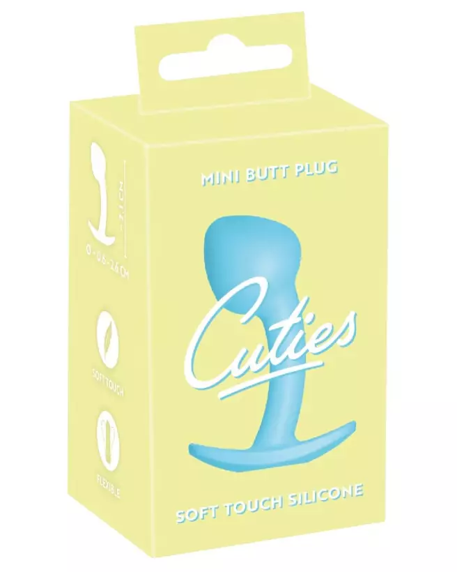 Image du Plug Anal Cuties Blue, conçu pour confort et facilité d'utilisation-1