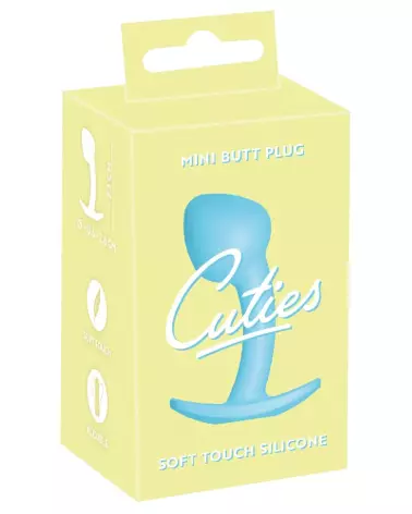 Image du Plug Anal Cuties Blue, conçu pour confort et facilité d'utilisation-1