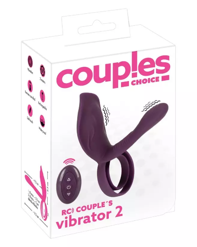 Image du Couples Choice RC Couple's Vib, sextoy pour couples innovant-1