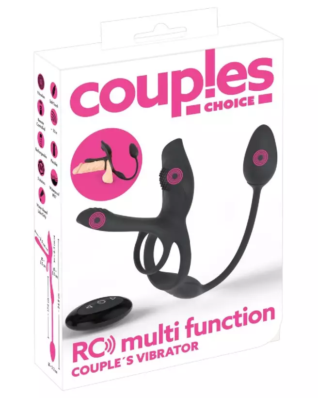 Image de Couples Choice RC Multi Function, sextoy innovant pour plaisir de couple-1