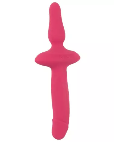 Vibrateur Couples Choice 2en1 pour couple en action, sextoy double stimulation-2
