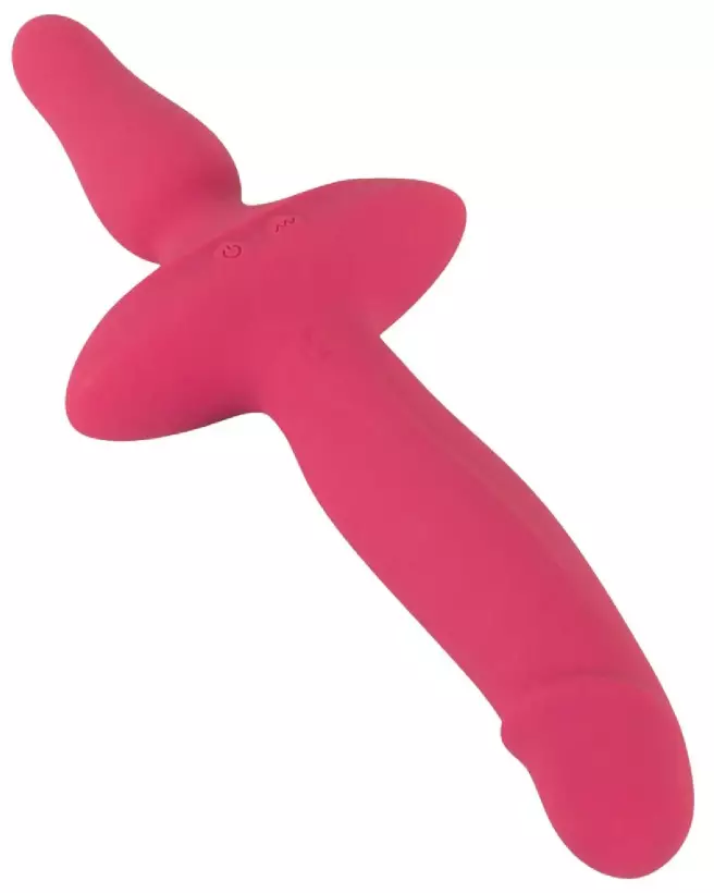 Vibrateur Couples Choice 2en1 pour couple en action, sextoy double stimulation-5