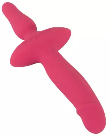 Vibrateur Couples Choice 2en1 pour couple en action, sextoy double stimulation-5