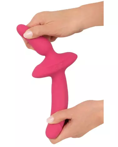 Vibrateur Couples Choice 2en1 pour couple en action, sextoy double stimulation-7