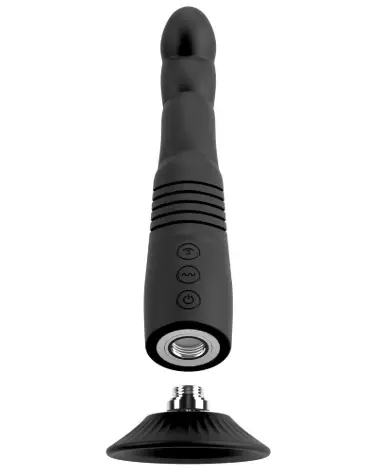 CC G and P-Spot Thrusting Finger de Couples Choice en action, sextoy va-et-vient pour stimulation intense-3