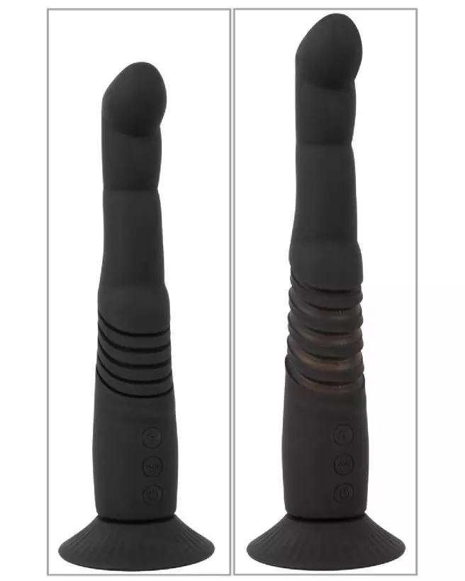 CC G and P-Spot Thrusting Finger de Couples Choice en action, sextoy va-et-vient pour stimulation intense-4