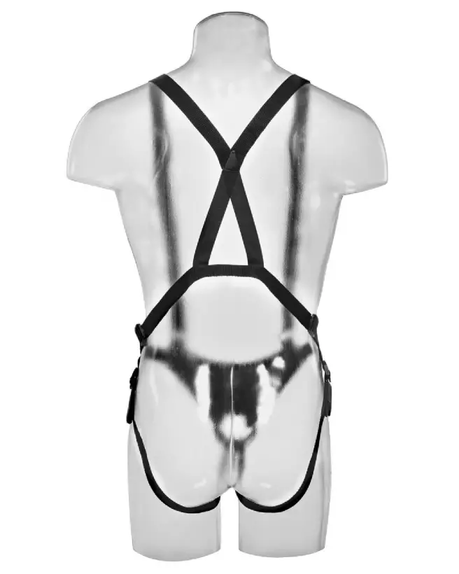 King Cock 11 pouces Hollow Strap-On Suspender, sextoy réaliste haut de gamme-4