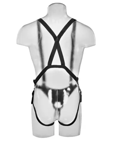 King Cock 11 pouces Hollow Strap-On Suspender, sextoy réaliste haut de gamme-4
