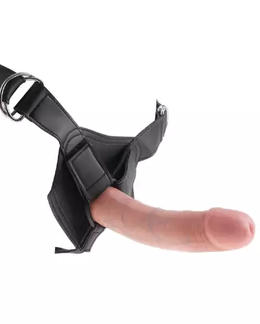 King Cock Strap-On 8 inch sextoy réaliste haute qualité-2
