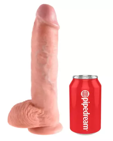 King Cock Balls 10 Inch réalistes sextoy de luxe-2