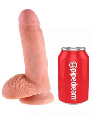 Image du King Cock 7 Inch réaliste avec balles pour une expérience authentique-2