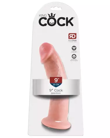 Image du KC 9" Cock Light de King Cock, sextoy réaliste haute qualité-1