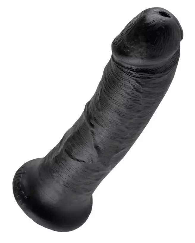 King Cock 8 inch Black sextoy réaliste noir pour une expérience intime authentique-3