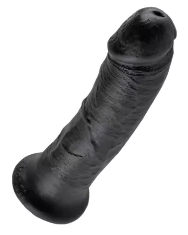 King Cock 8 inch Black sextoy réaliste noir pour une expérience intime authentique-3