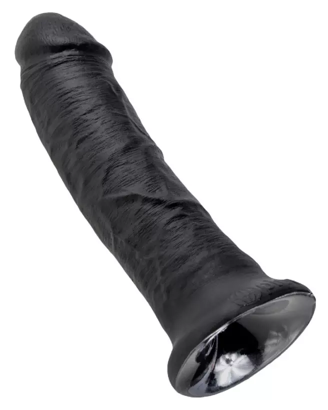 King Cock 8 inch Black sextoy réaliste noir pour une expérience intime authentique-4