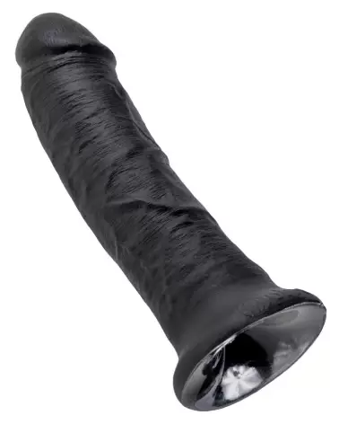 King Cock 8 inch Black sextoy réaliste noir pour une expérience intime authentique-4