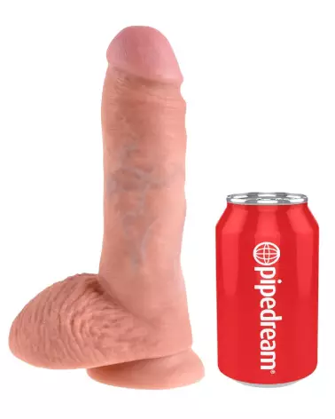 Image King Cock 8 inch Cock Balls Fl - Sextoy Réaliste Haut de Gamme-2