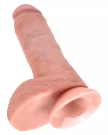Image King Cock 8 inch Cock Balls Fl - Sextoy Réaliste Haut de Gamme-5