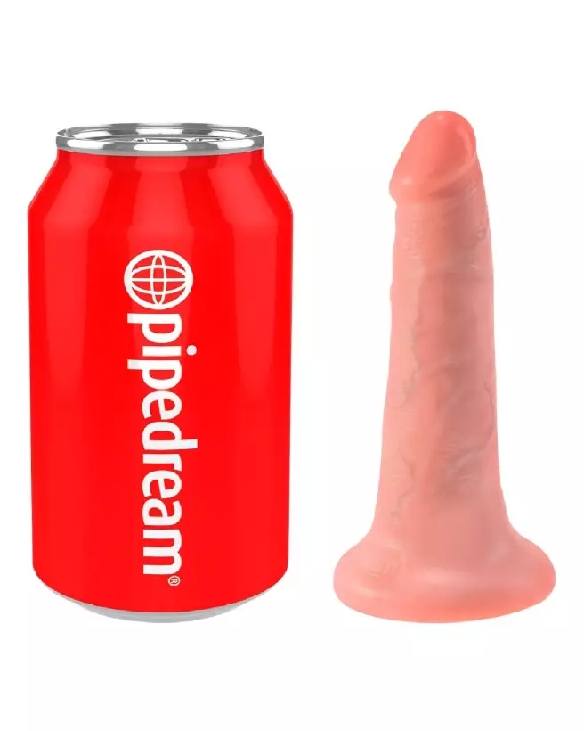 Image King Cock 5 inch Flesh - Dildo réaliste haute qualité-2