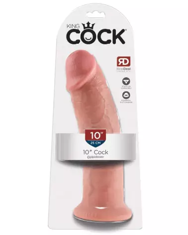 Image du KC 10" Cock Light de King Cock, sextoy réaliste et détaillé-1