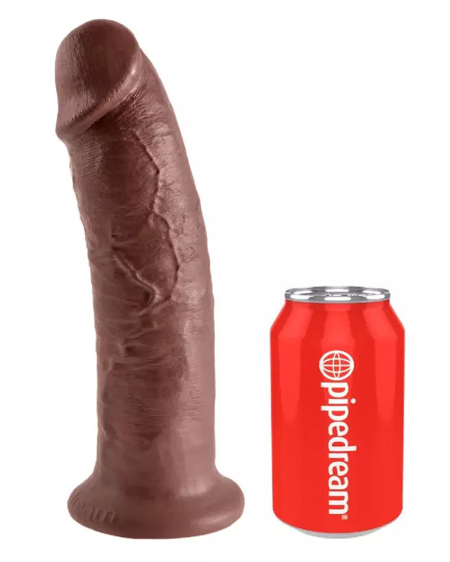 Image du King Cock 10" Cock Brown, sextoy réaliste haut de gamme-2