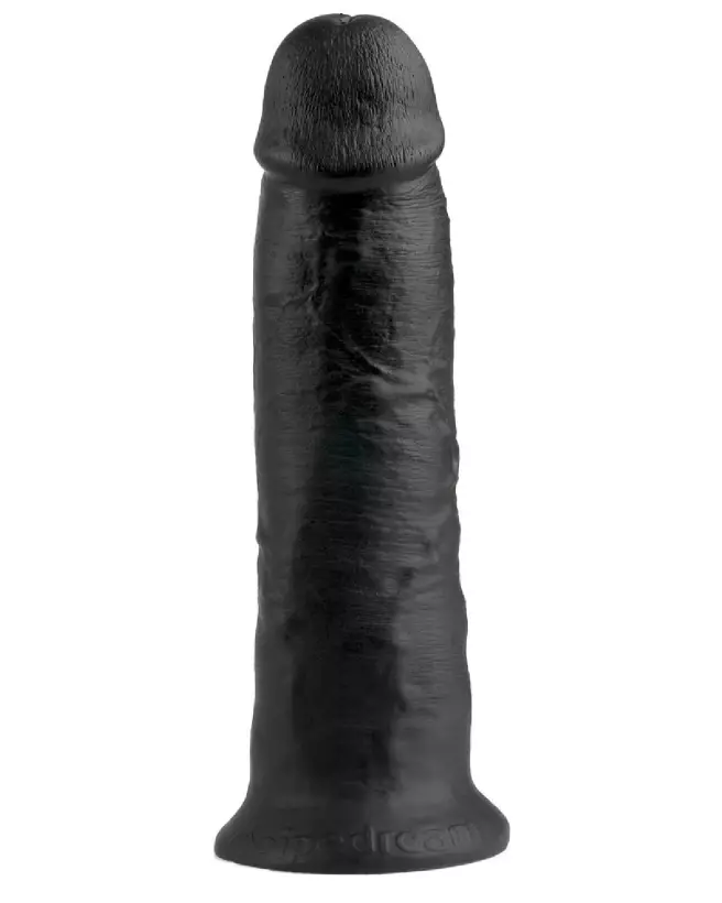 Image du King Cock 10 pouces Cock Dark, sextoy réaliste à texture détaillée-3